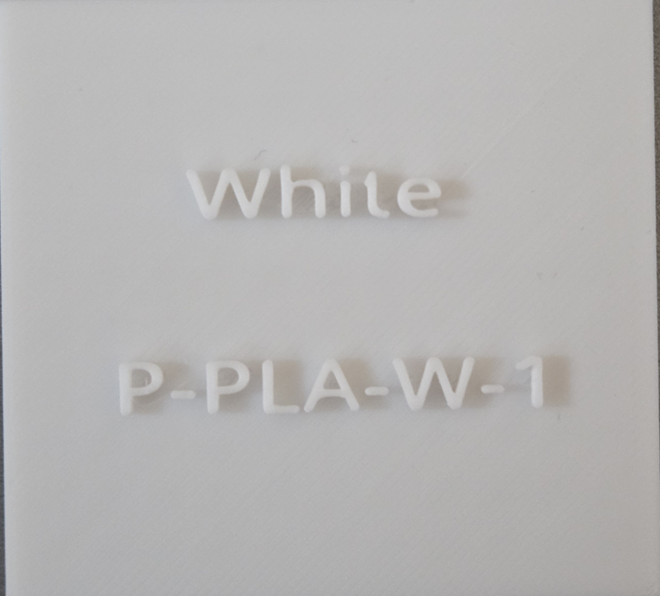 White (PLA-G-W-1)