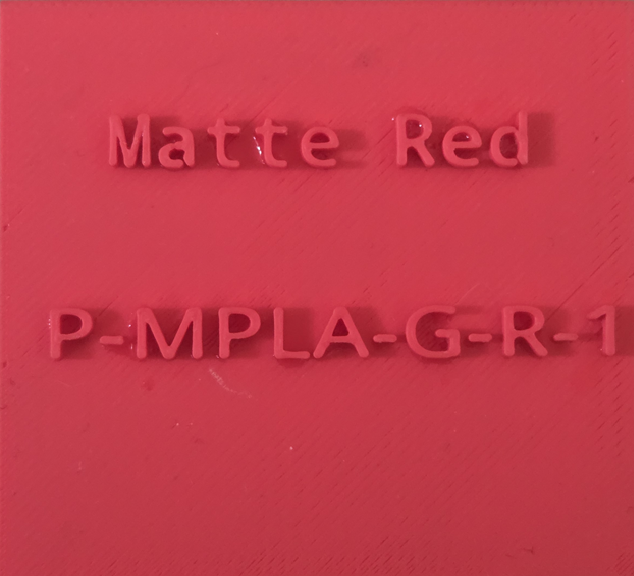 Matte Red (MPLA-G-R-1)